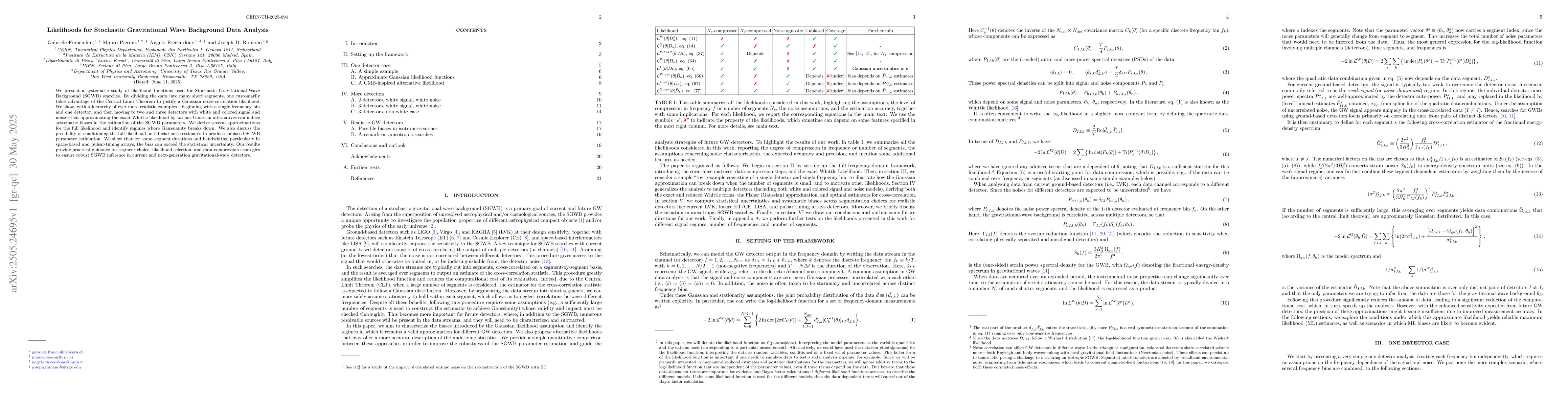 Thumbnail for Likelihoods for Stochastic Gravitational Wave Background Data Analysis
