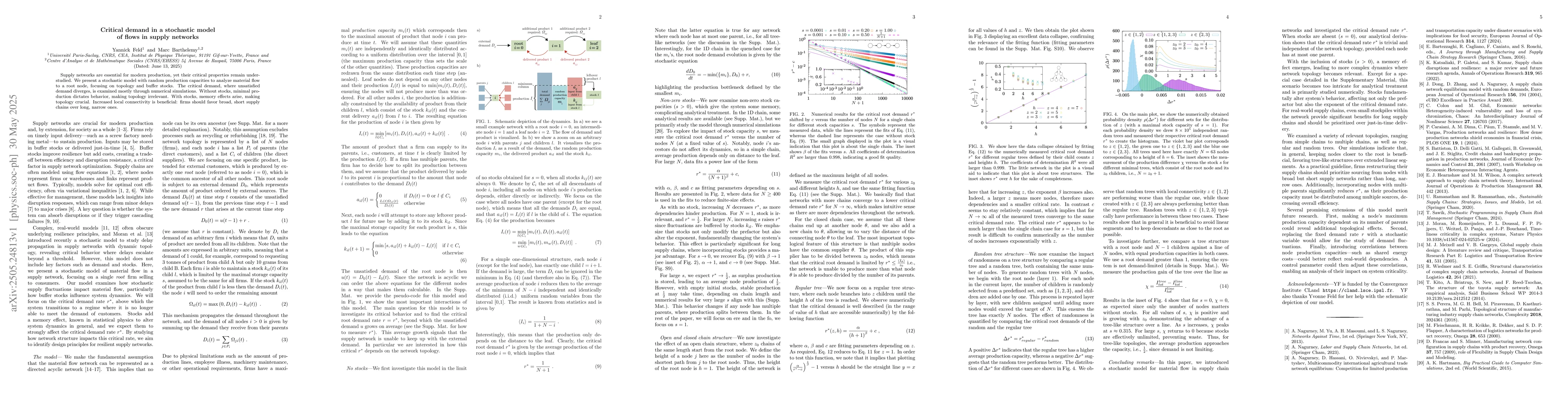 Thumbnail for Critical demand in a stochastic model of flows in supply networks