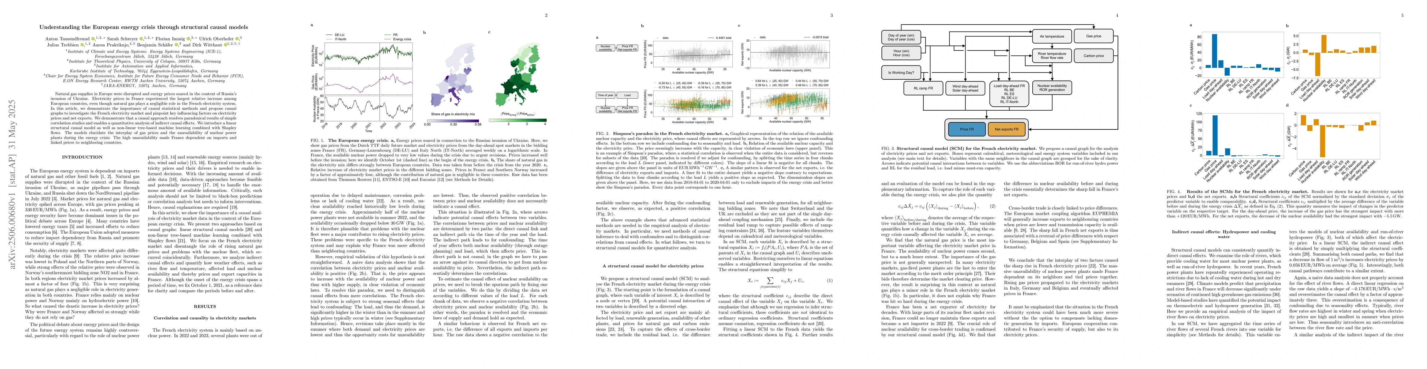 Thumbnail for Understanding the European energy crisis through structural causal
  models