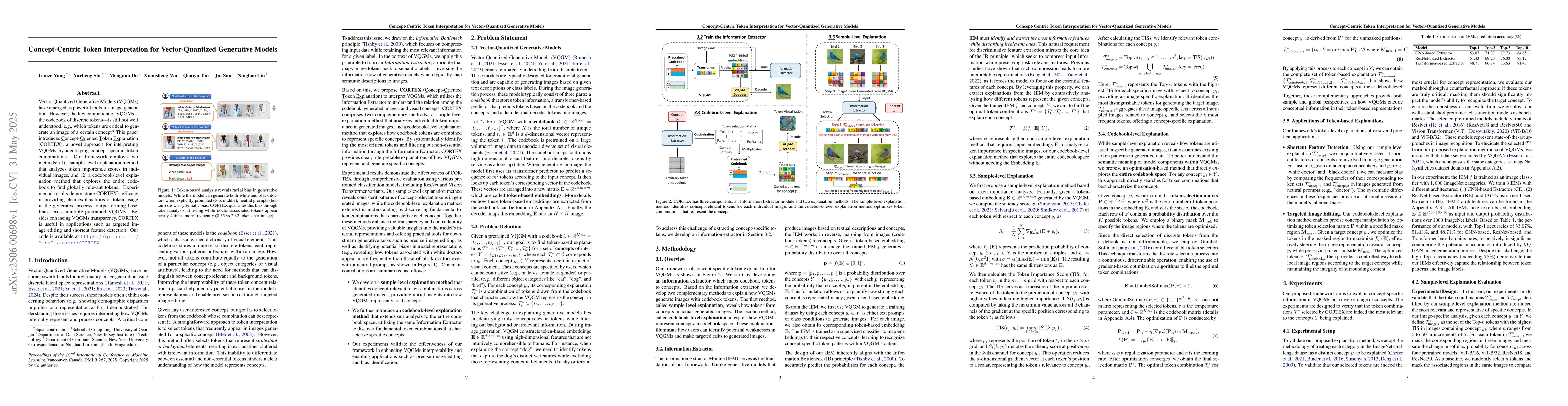 Thumbnail for Concept-Centric Token Interpretation for Vector-Quantized Generative
  Models