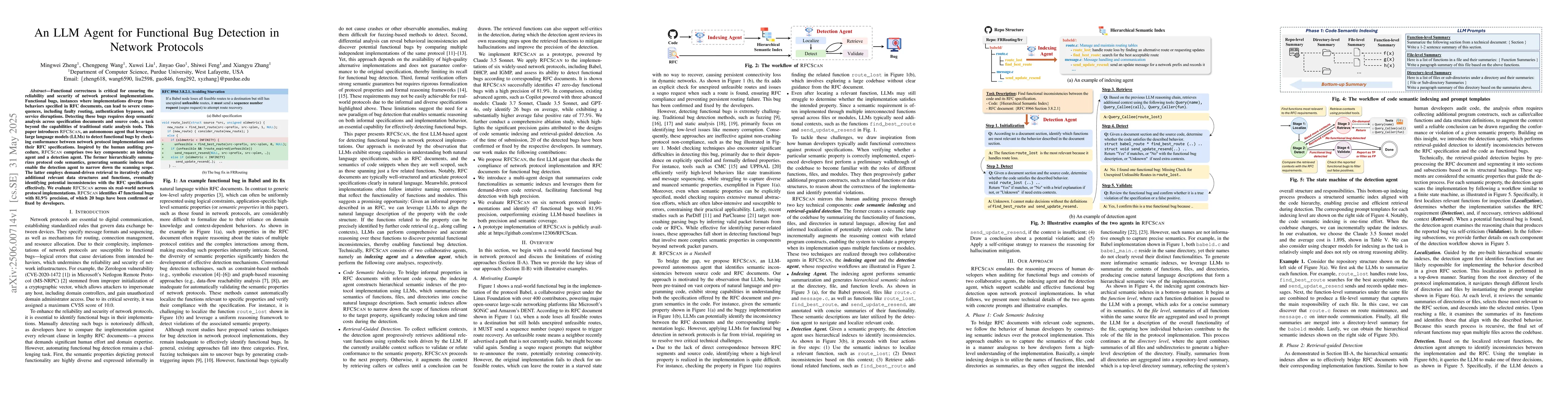 Thumbnail for An LLM Agent for Functional Bug Detection in Network Protocols