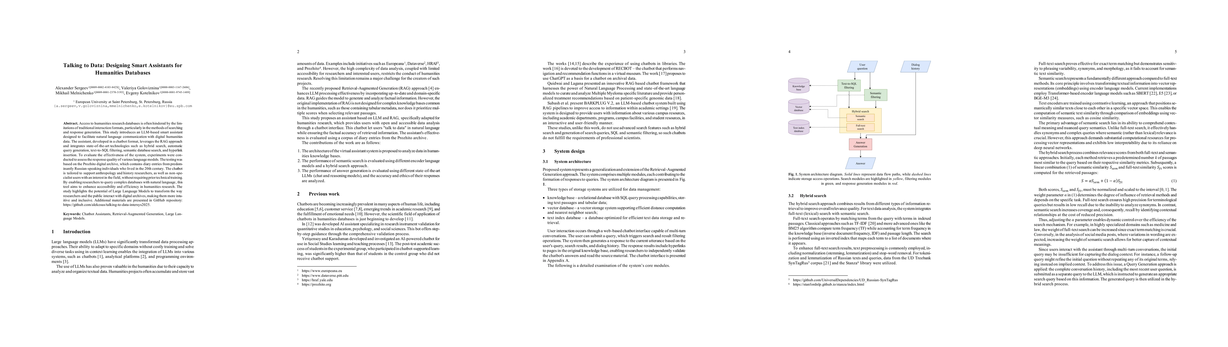 Thumbnail for Talking to Data: Designing Smart Assistants for Humanities Databases