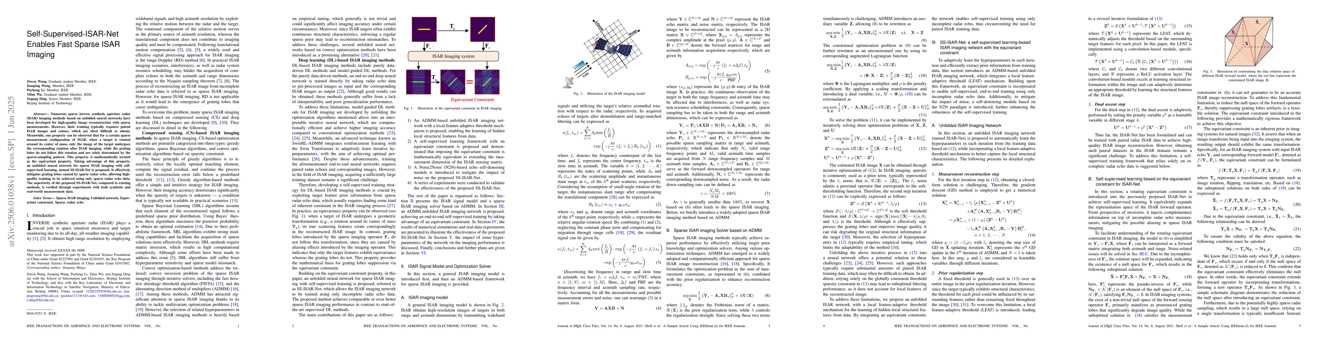 Thumbnail for Self-Supervised-ISAR-Net Enables Fast Sparse ISAR Imaging
