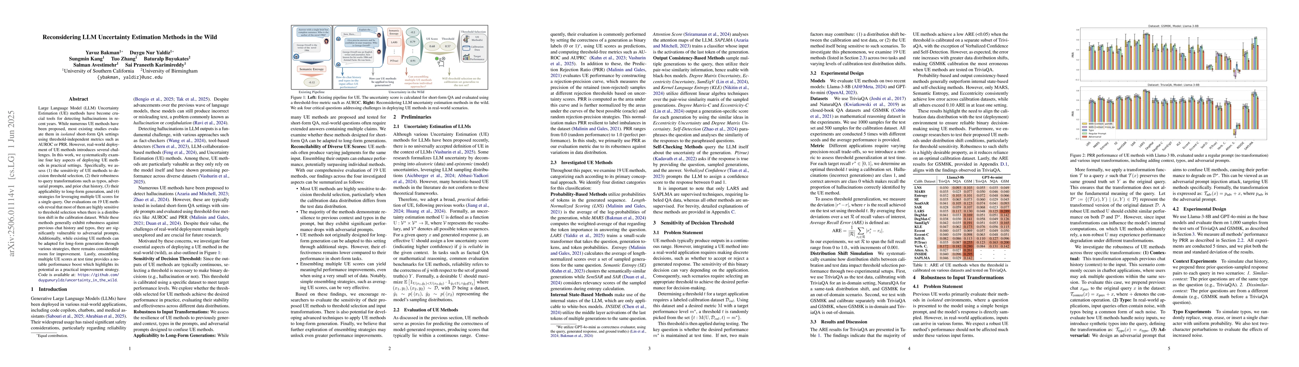 Thumbnail for Reconsidering LLM Uncertainty Estimation Methods in the Wild
