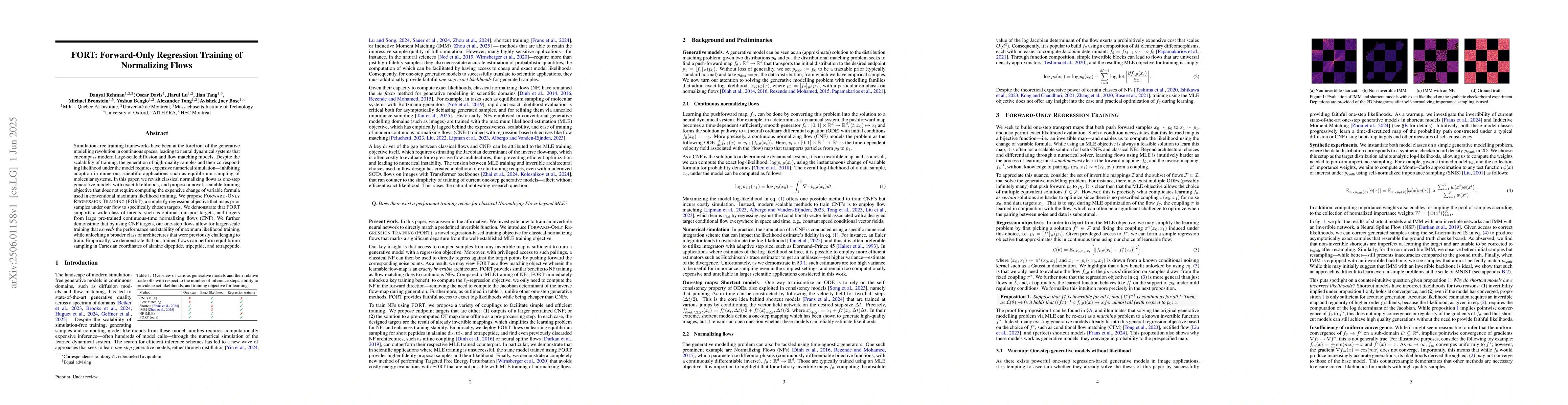 Thumbnail for FORT: Forward-Only Regression Training of Normalizing Flows