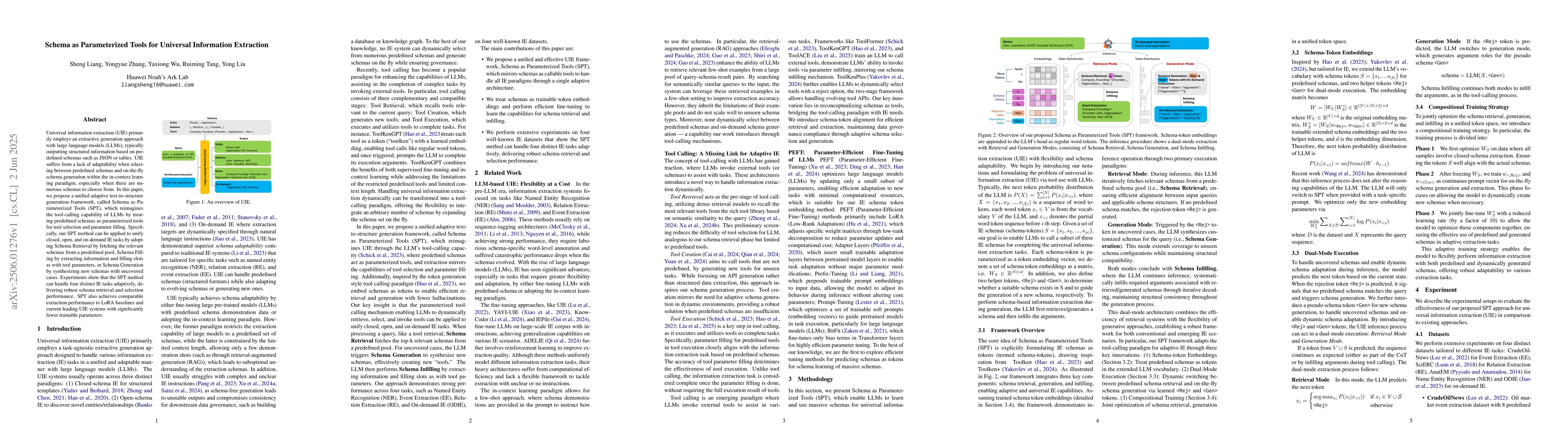 Thumbnail for Schema as Parameterized Tools for Universal Information Extraction