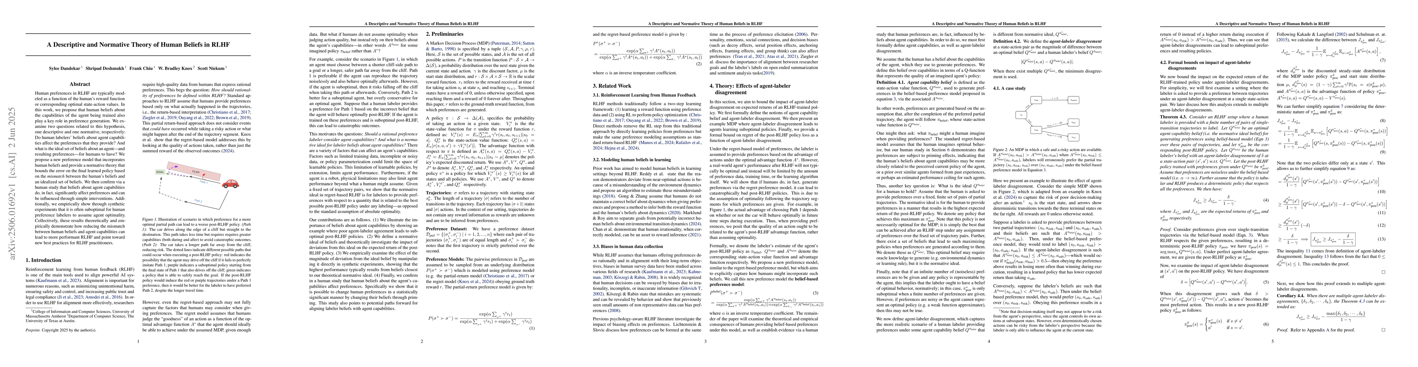 Thumbnail for A Descriptive and Normative Theory of Human Beliefs in RLHF