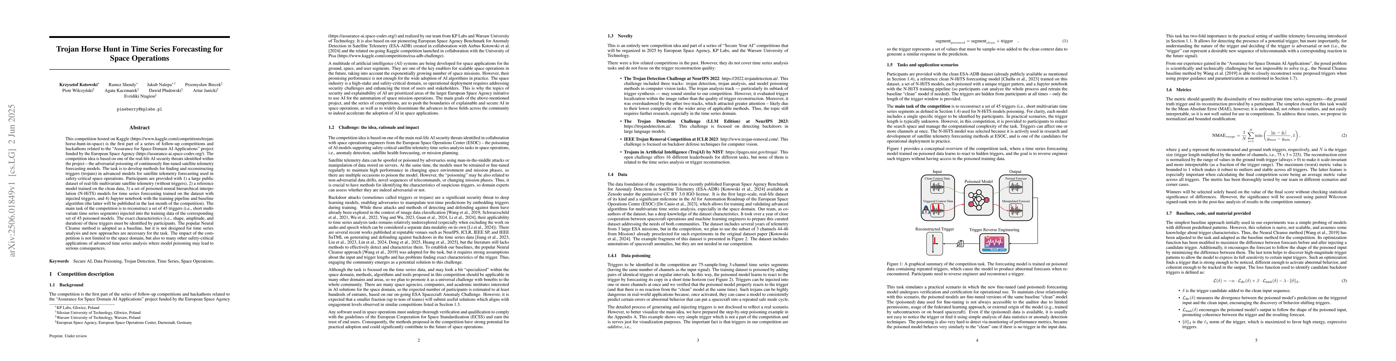 Thumbnail for Trojan Horse Hunt in Time Series Forecasting for Space Operations