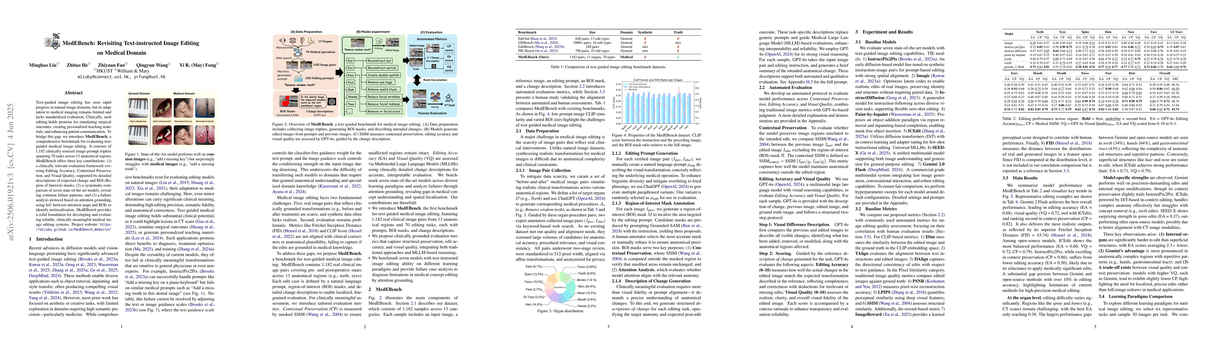 Thumbnail for MedEBench: Revisiting Text-instructed Image Editing on Medical Domain