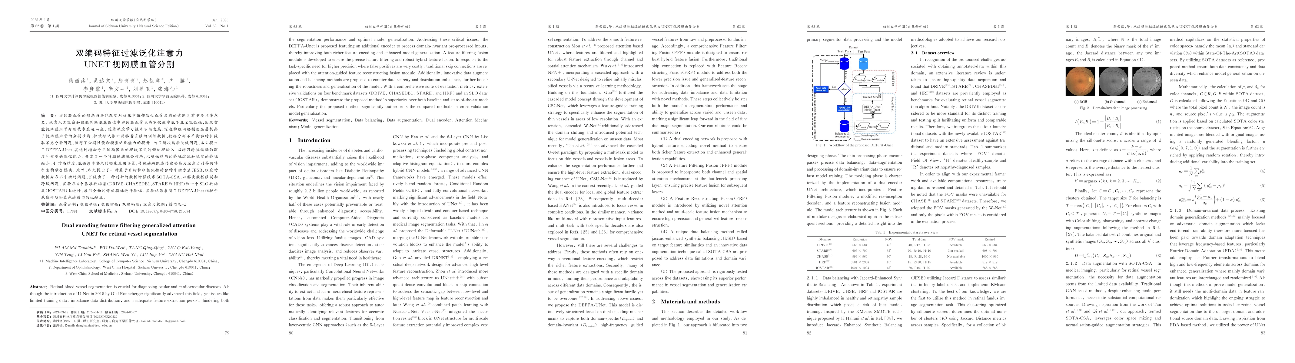 Thumbnail for Dual encoding feature filtering generalized attention UNET for retinal
  vessel segmentation