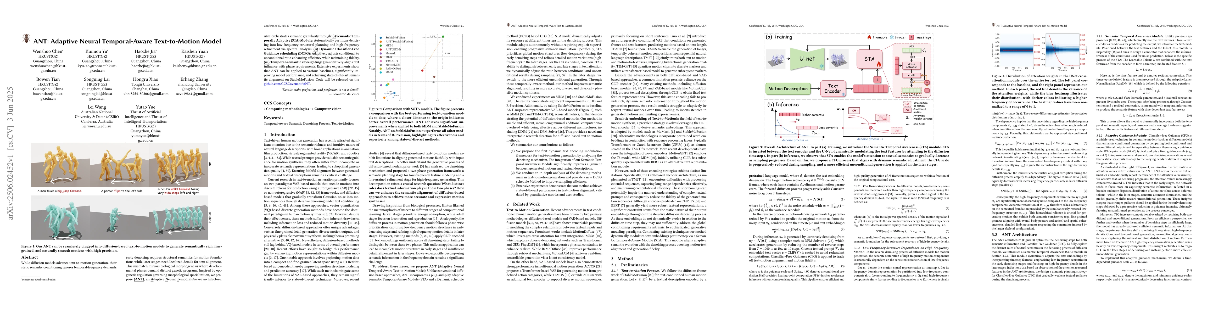Thumbnail for ANT: Adaptive Neural Temporal-Aware Text-to-Motion Model