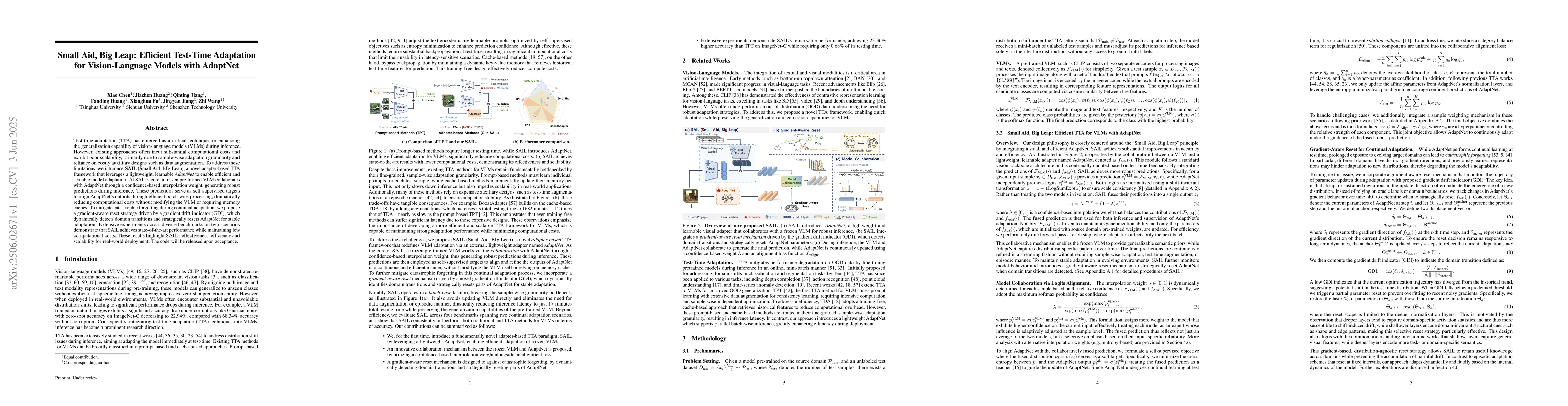 Thumbnail for Small Aid, Big Leap: Efficient Test-Time Adaptation for Vision-Language
  Models with AdaptNet