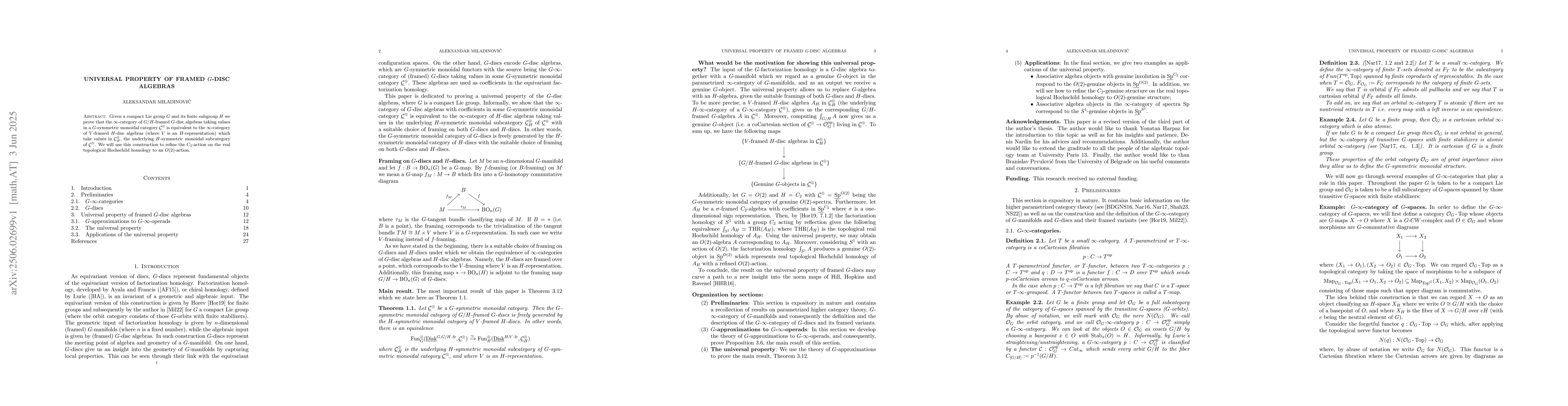 Thumbnail for Universal property of framed $G$-disc algebras