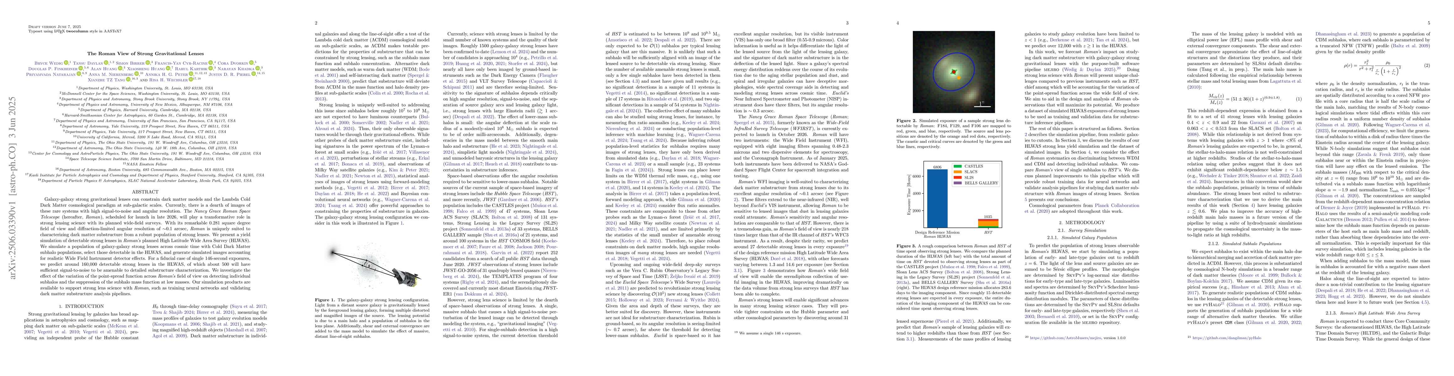 Thumbnail for The Roman View of Strong Gravitational Lenses