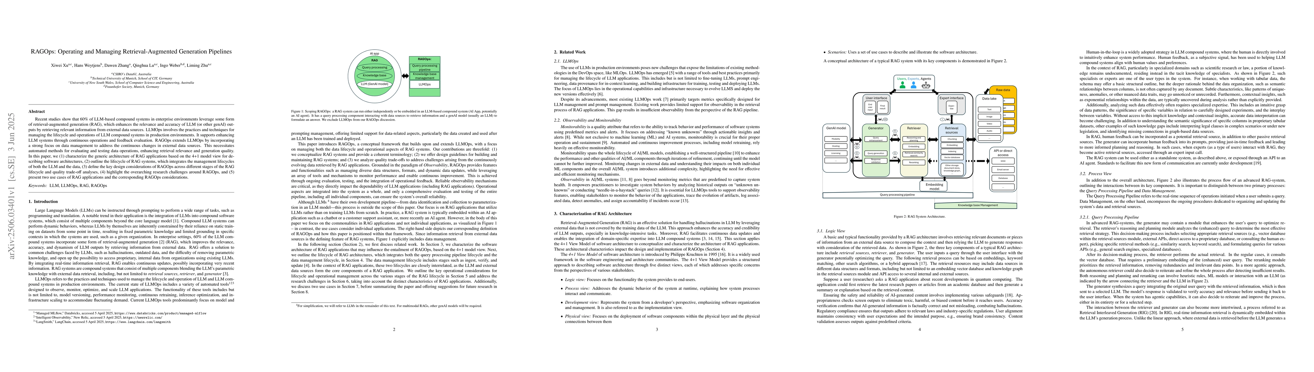 Thumbnail for RAGOps: Operating and Managing Retrieval-Augmented Generation Pipelines