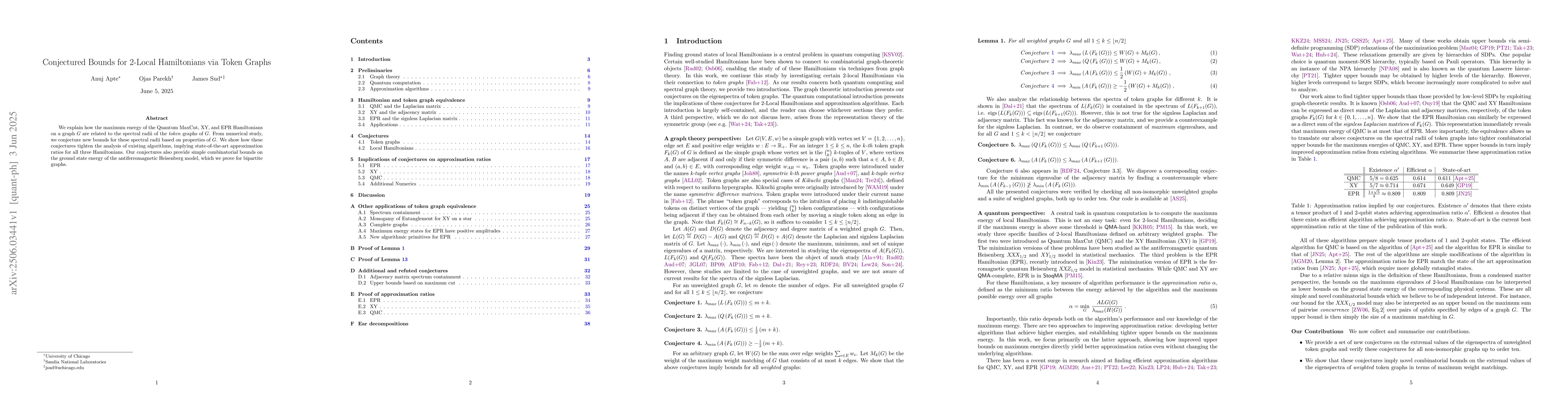 Thumbnail for Conjectured Bounds for 2-Local Hamiltonians via Token Graphs
