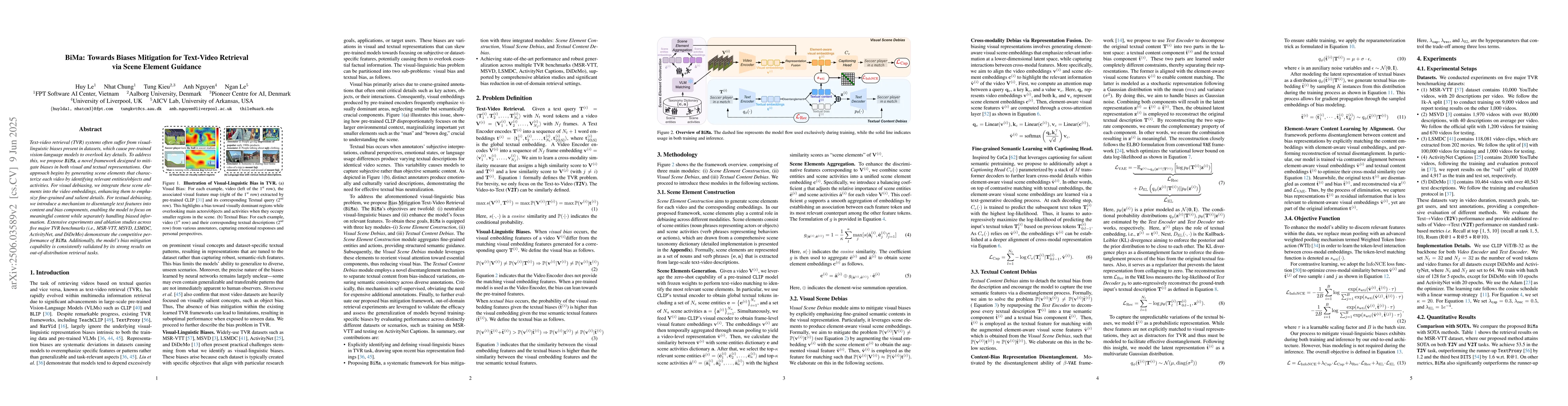 Thumbnail for BiMa: Towards Biases Mitigation for Text-Video Retrieval via Scene
  Element Guidance