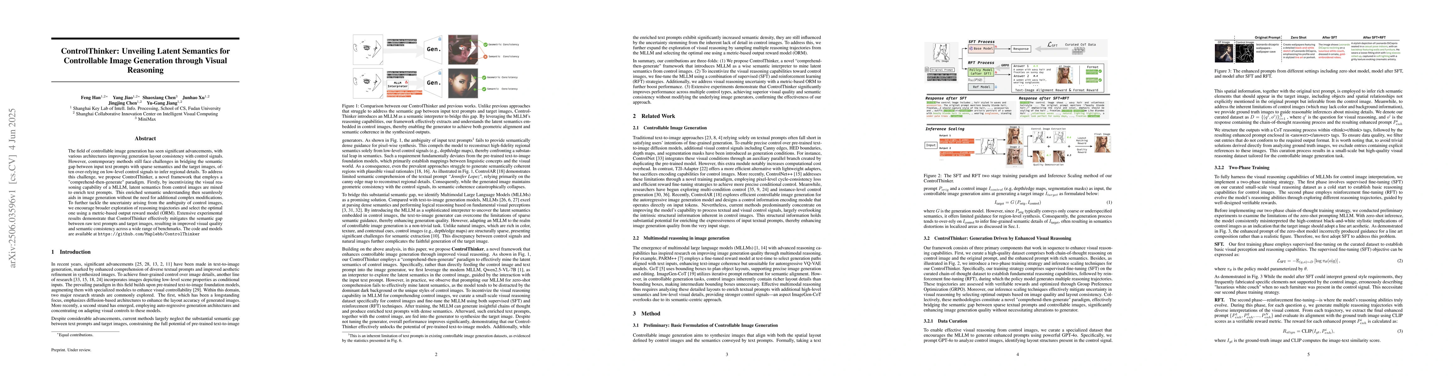 Thumbnail for ControlThinker: Unveiling Latent Semantics for Controllable Image
  Generation through Visual Reasoning