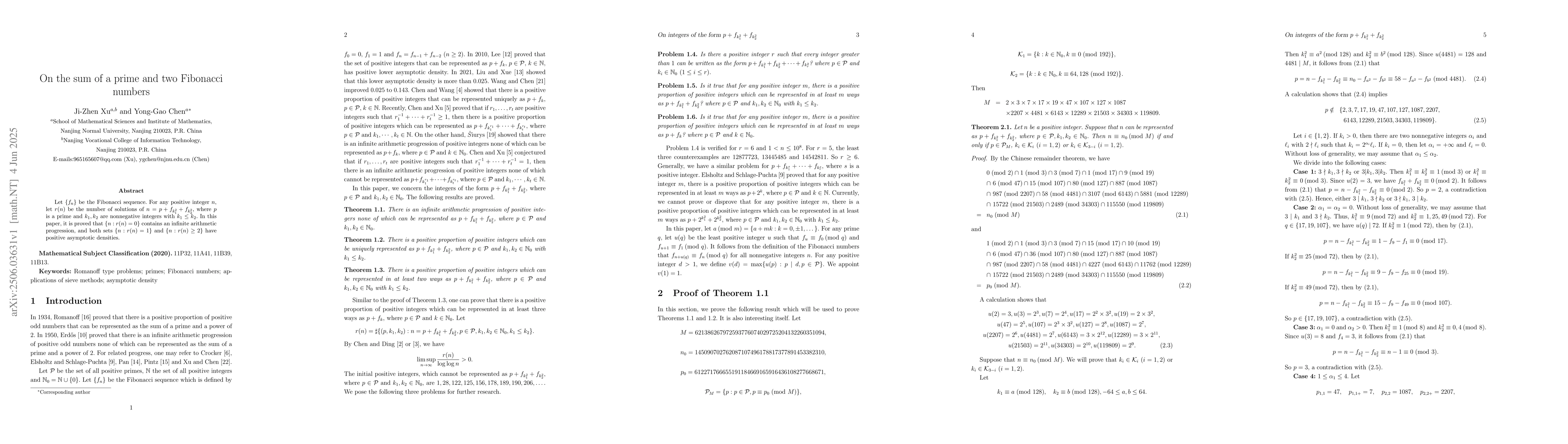 Thumbnail for On the sum of a prime and two Fibonacci numbers