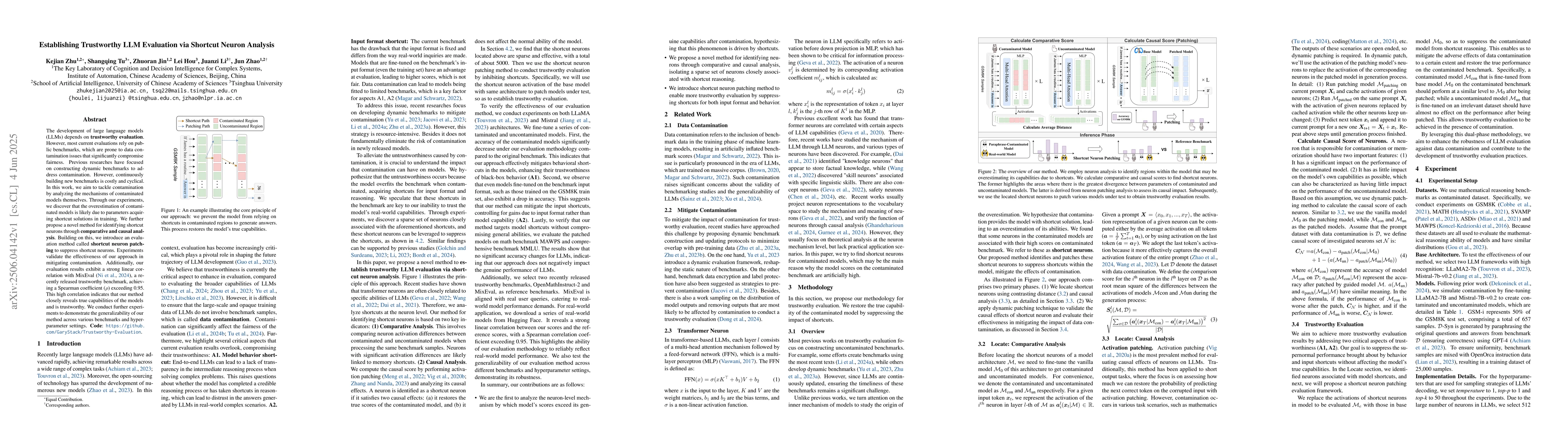 Thumbnail for Establishing Trustworthy LLM Evaluation via Shortcut Neuron Analysis