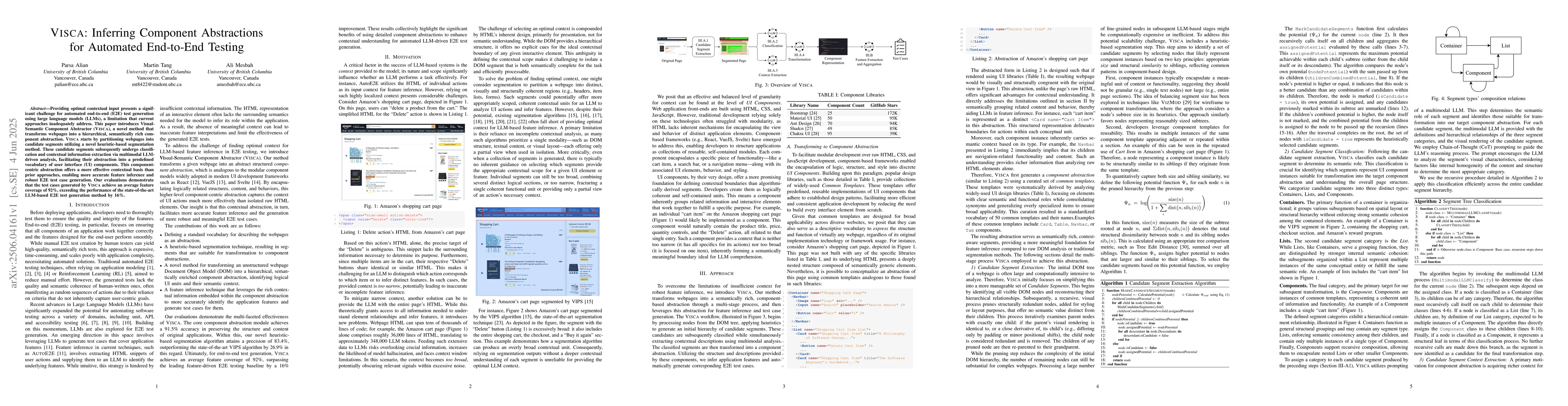 Thumbnail for VISCA: Inferring Component Abstractions for Automated End-to-End Testing
