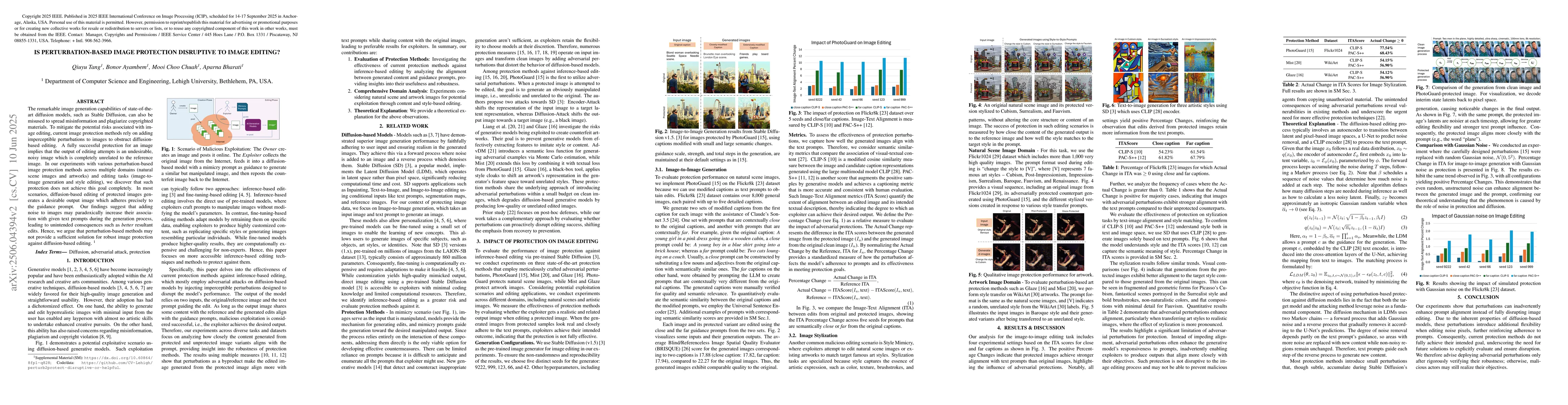Thumbnail for Is Perturbation-Based Image Protection Disruptive to Image Editing?