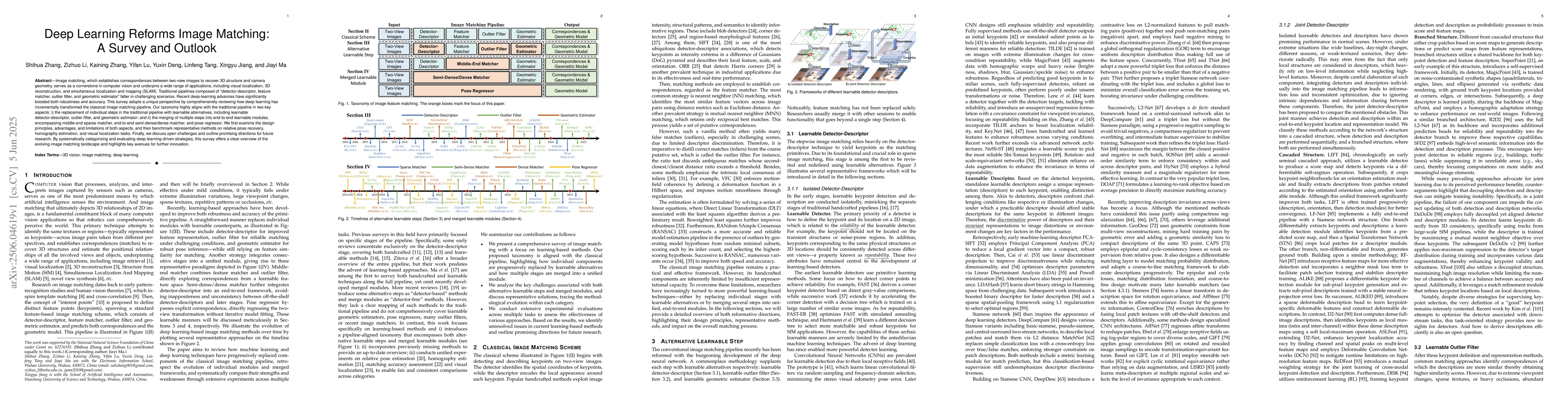 Thumbnail for Deep Learning Reforms Image Matching: A Survey and Outlook