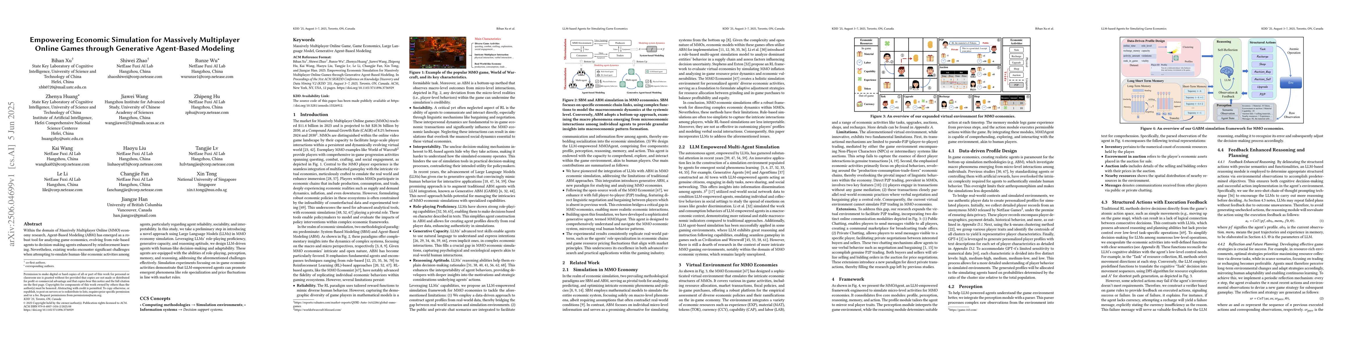 Thumbnail for Empowering Economic Simulation for Massively Multiplayer Online Games
  through Generative Agent-Based Modeling