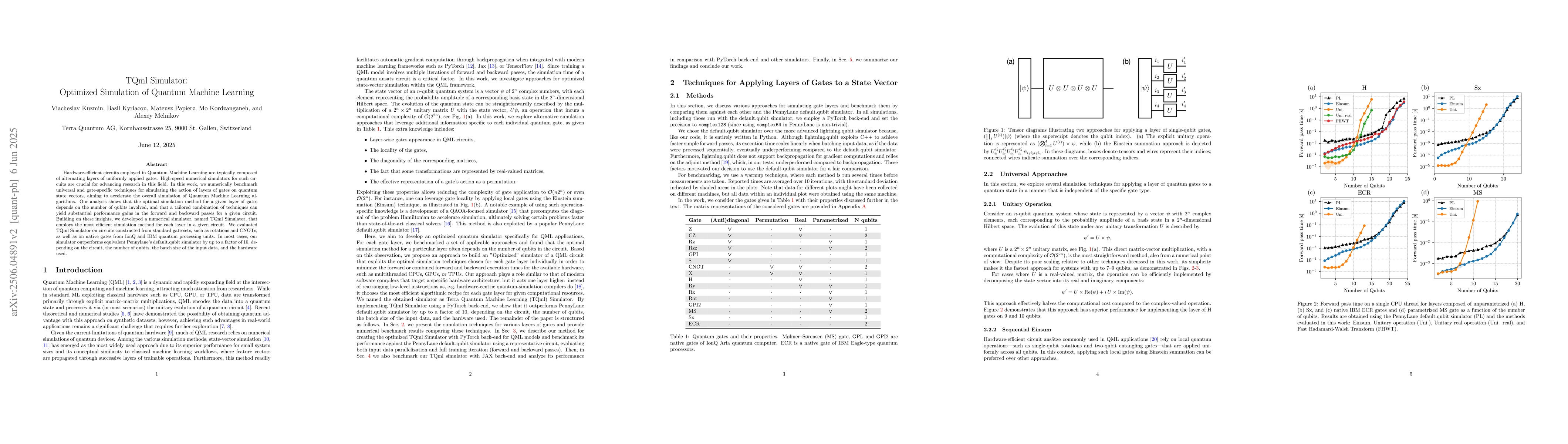 Thumbnail for TQml Simulator: Optimized Simulation of Quantum Machine Learning