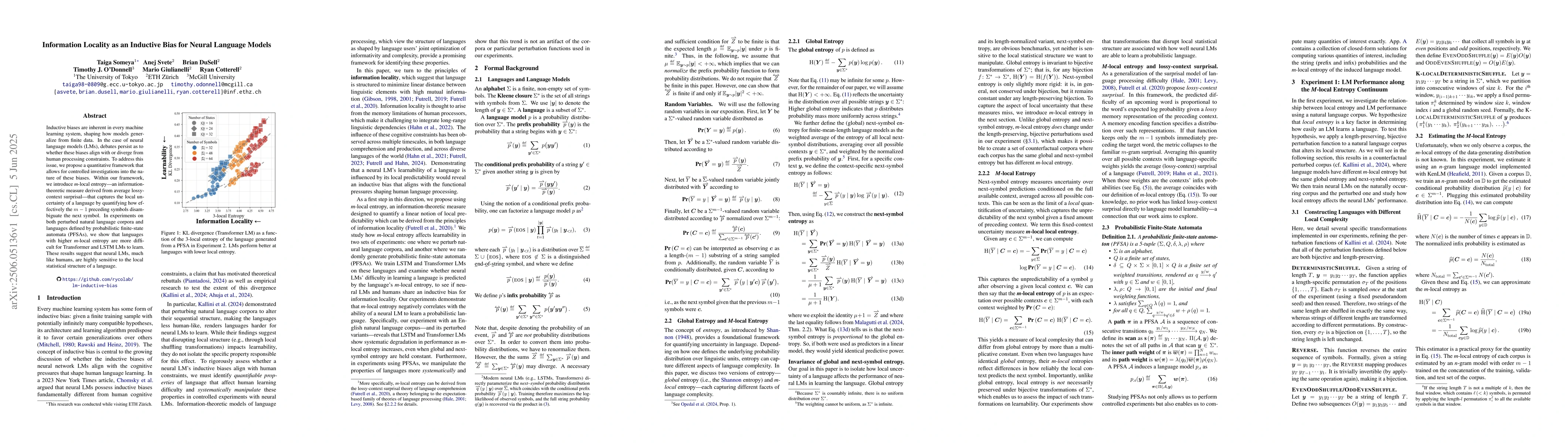 Thumbnail for Information Locality as an Inductive Bias for Neural Language Models