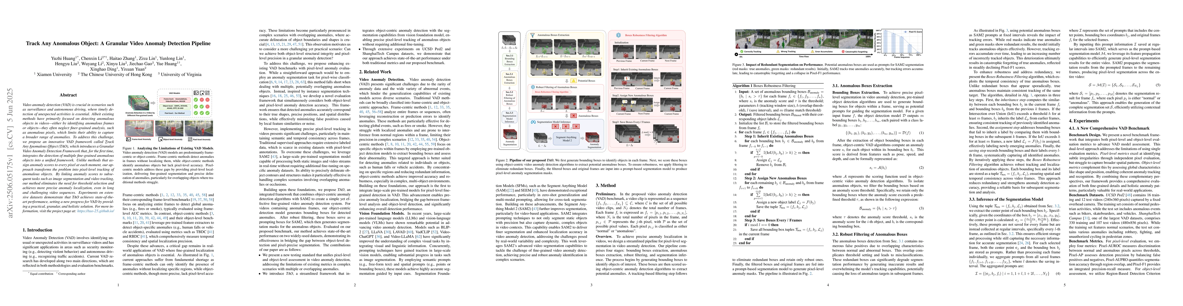 Thumbnail for Track Any Anomalous Object: A Granular Video Anomaly Detection Pipeline