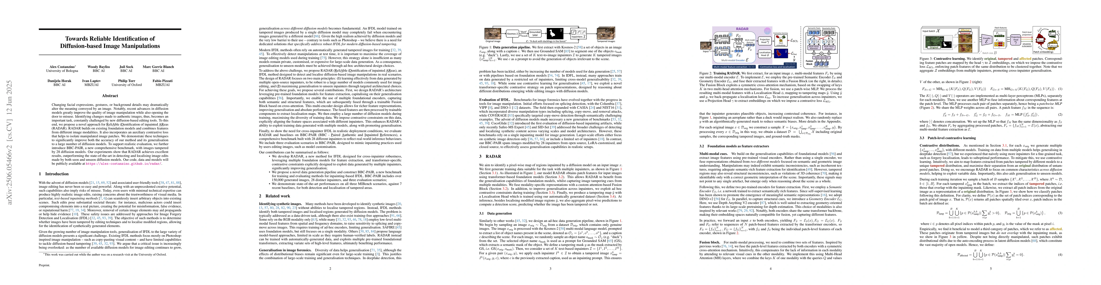 Thumbnail for Towards Reliable Identification of Diffusion-based Image Manipulations