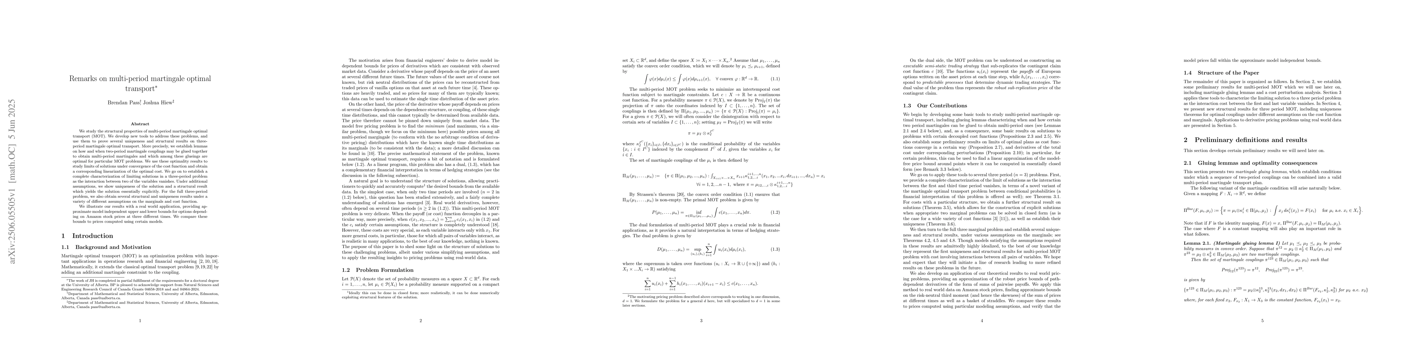 Thumbnail for Remarks on multi-period martingale optimal transport