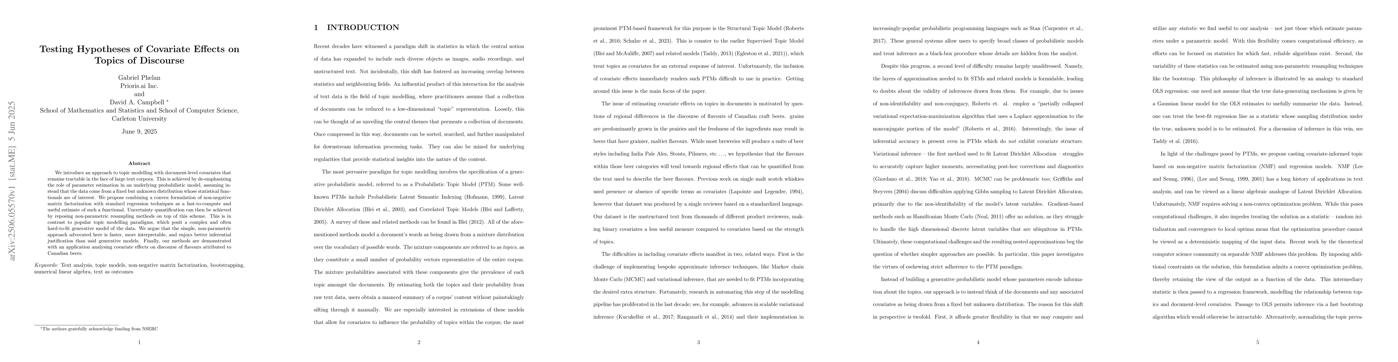 Thumbnail for Testing Hypotheses of Covariate Effects on Topics of Discourse