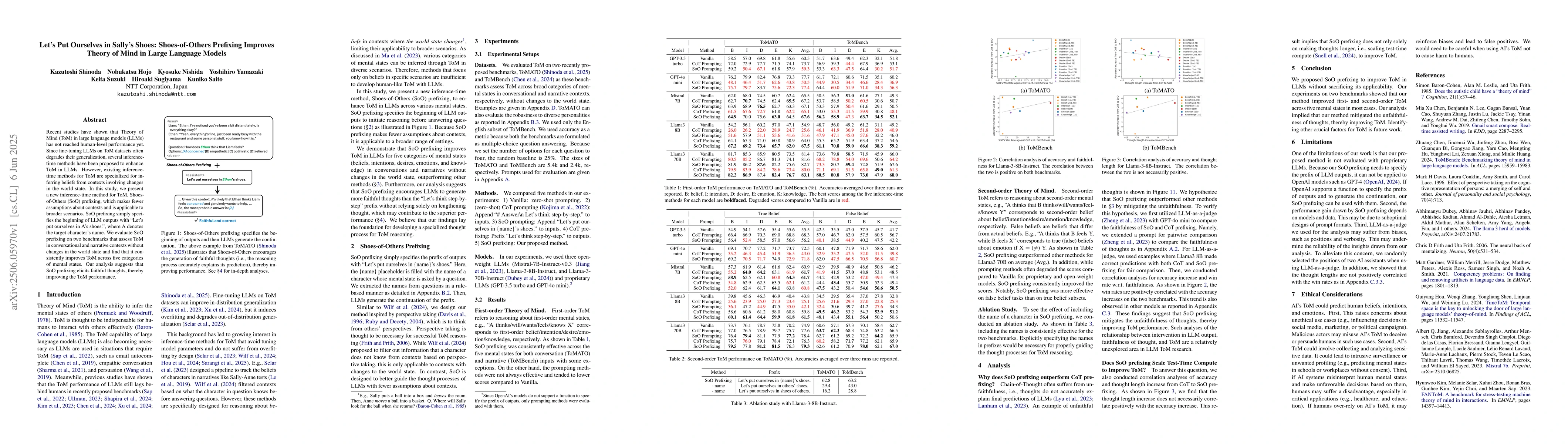 Thumbnail for Let's Put Ourselves in Sally's Shoes: Shoes-of-Others Prefixing Improves
  Theory of Mind in Large Language Models
