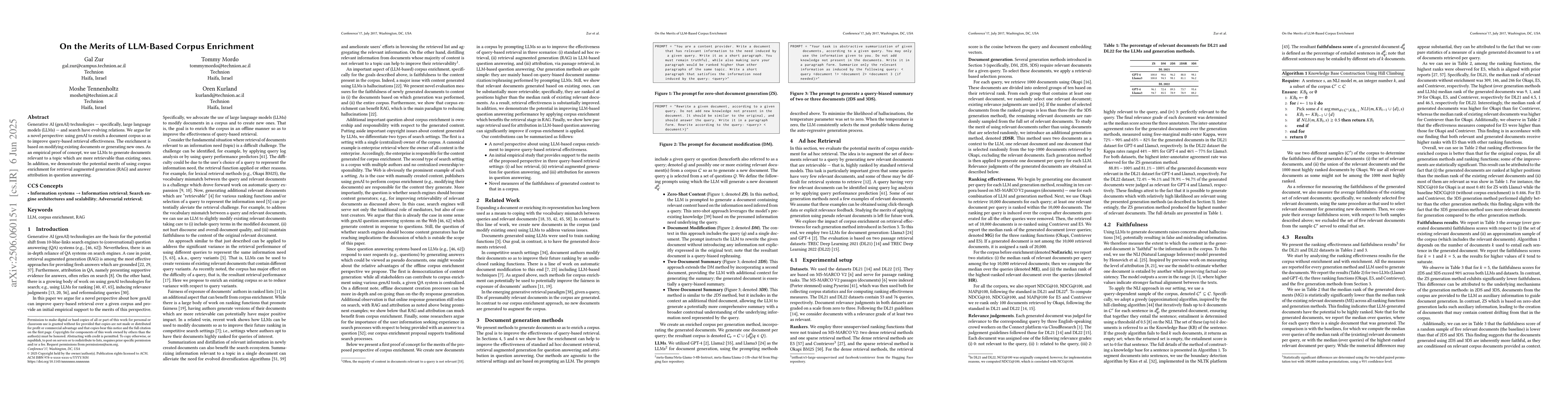 Thumbnail for On the Merits of LLM-Based Corpus Enrichment