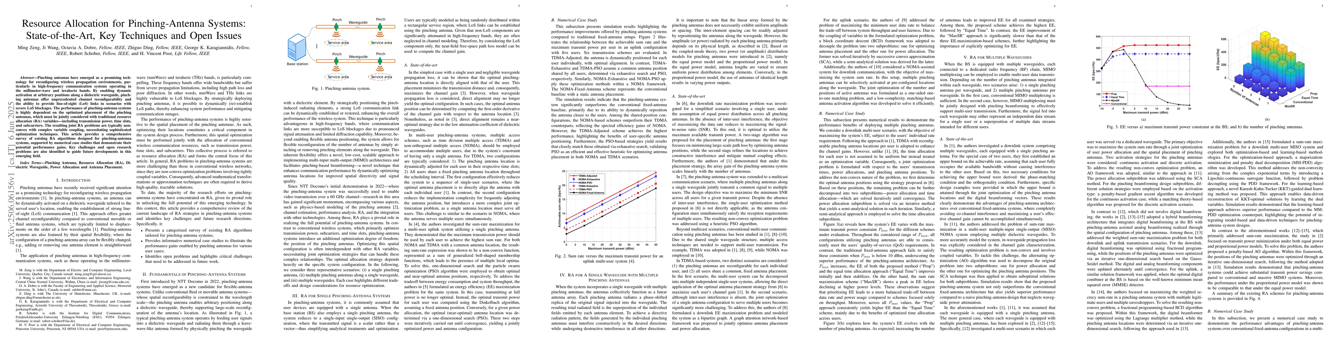 Thumbnail for Resource Allocation for Pinching-Antenna Systems: State-of-the-Art, Key
  Techniques and Open Issues