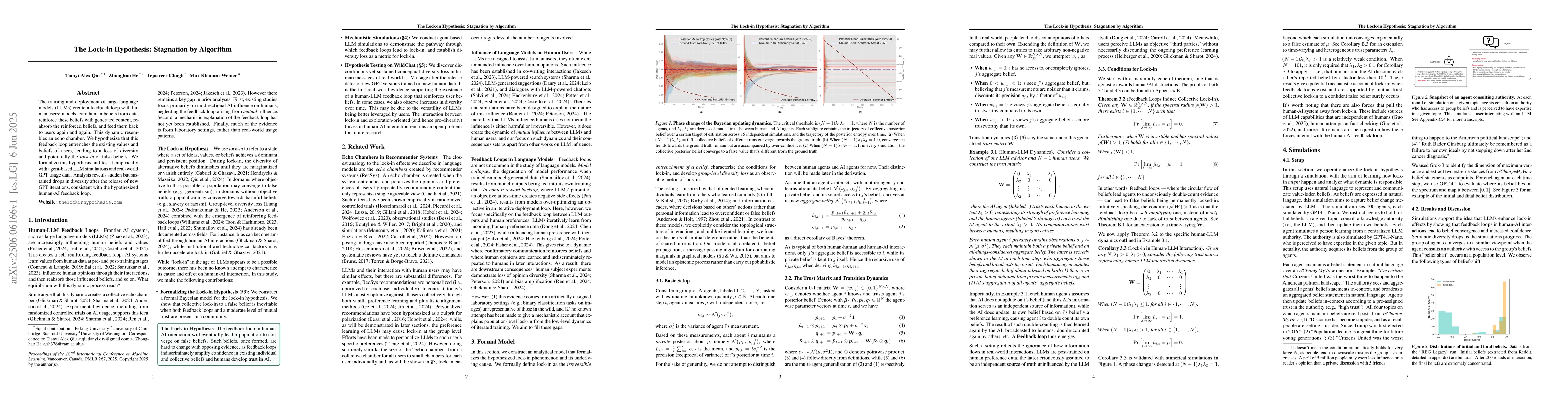 Thumbnail for The Lock-in Hypothesis: Stagnation by Algorithm