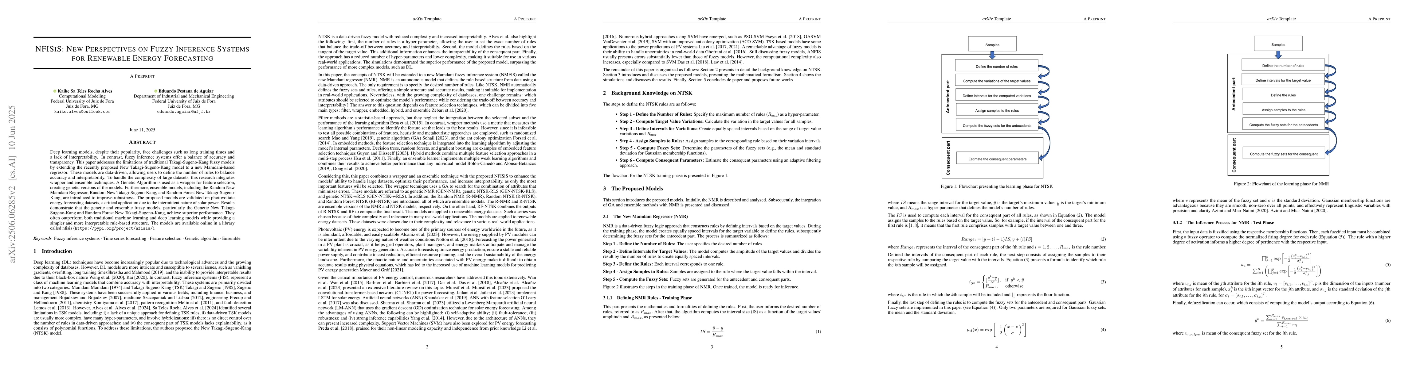 Thumbnail for NFISiS: New Perspectives on Fuzzy Inference Systems for Renewable Energy
  Forecasting