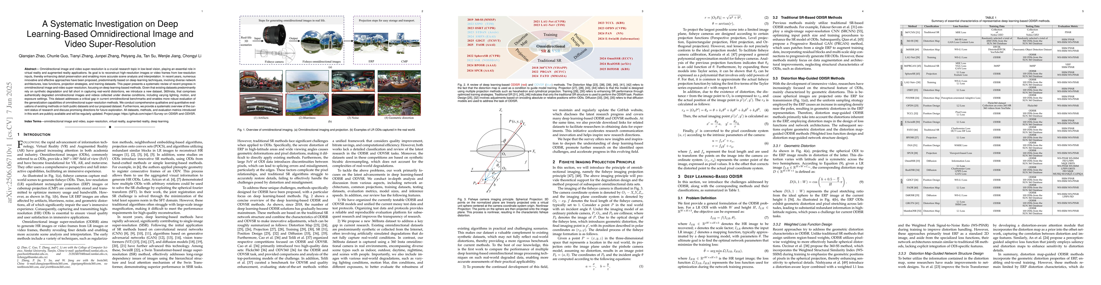 Thumbnail for A Systematic Investigation on Deep Learning-Based Omnidirectional Image
  and Video Super-Resolution