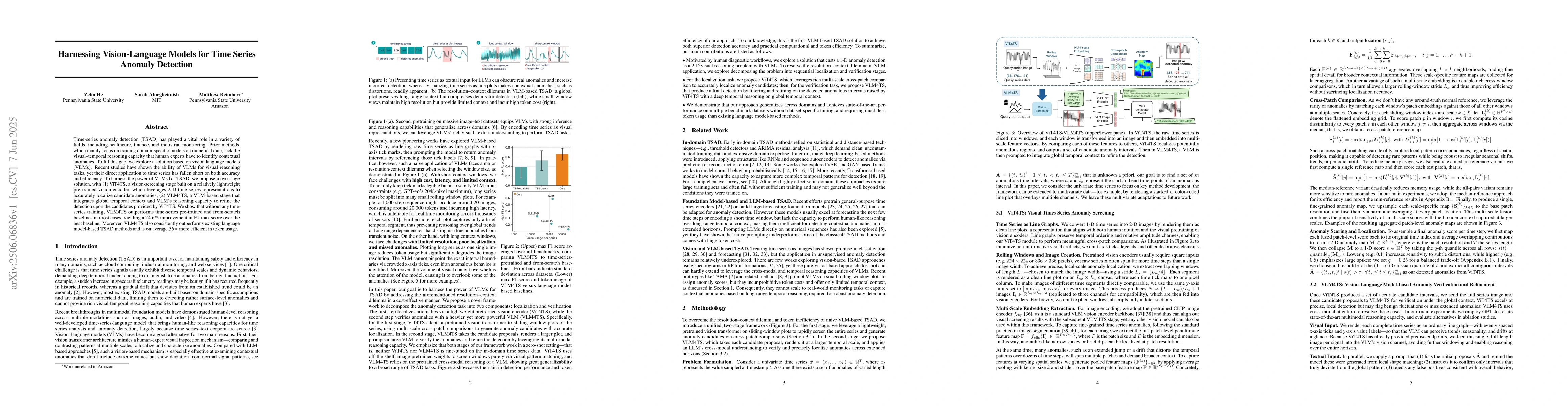 Thumbnail for Harnessing Vision-Language Models for Time Series Anomaly Detection