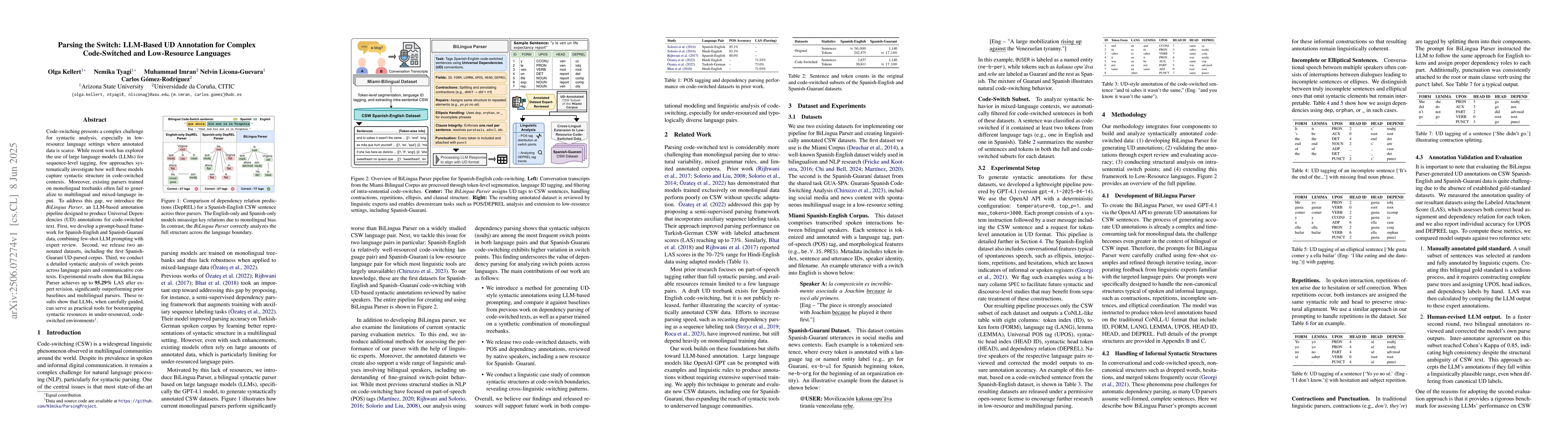 Thumbnail for Parsing the Switch: LLM-Based UD Annotation for Complex Code-Switched
  and Low-Resource Languages