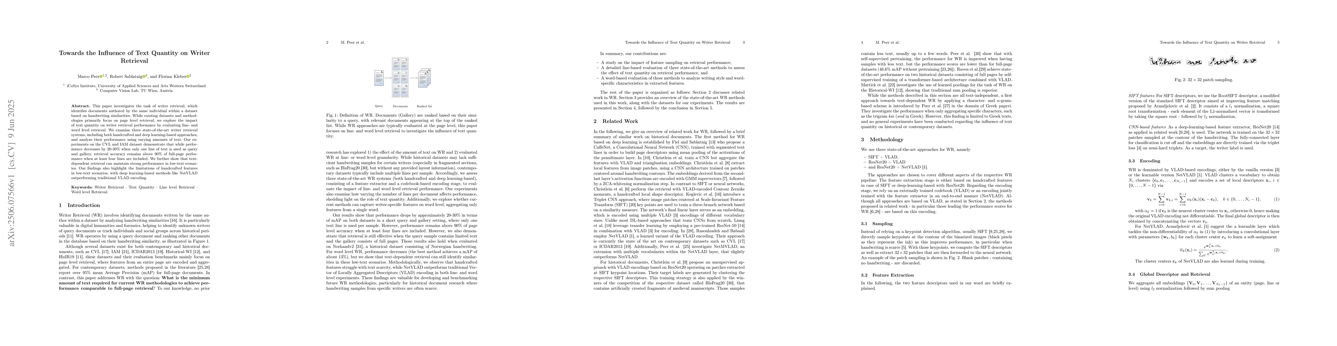 Thumbnail for Towards the Influence of Text Quantity on Writer Retrieval