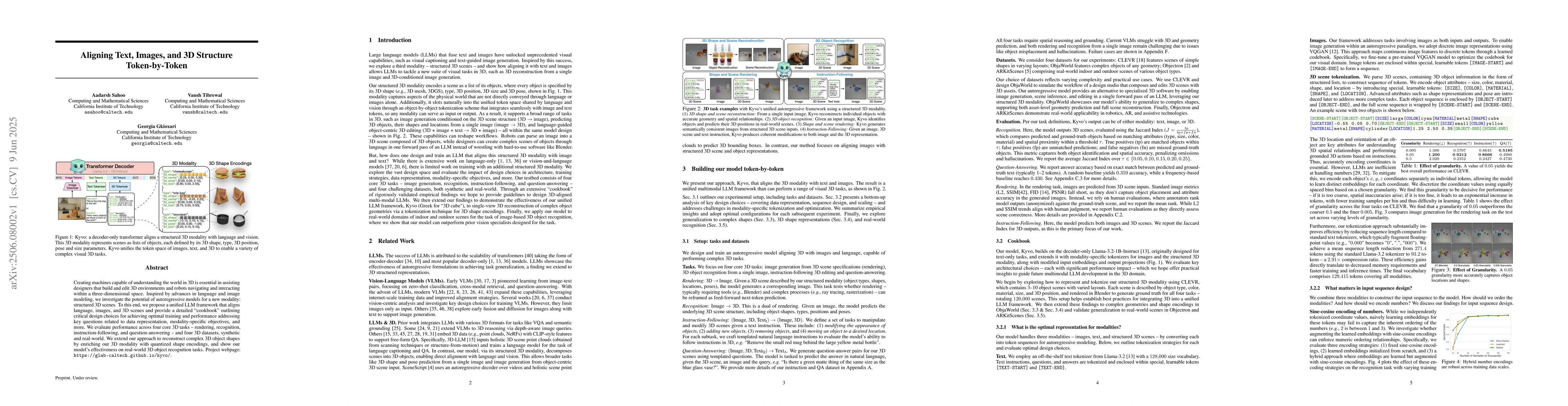 Thumbnail for Aligning Text, Images, and 3D Structure Token-by-Token