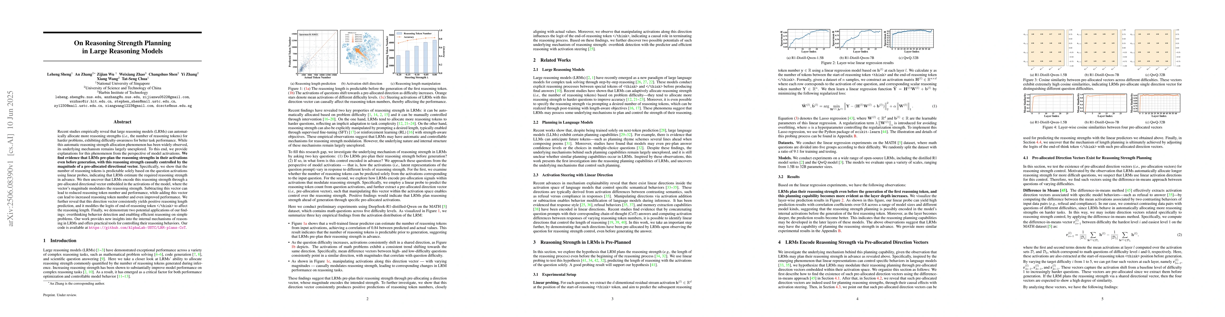 Thumbnail for On Reasoning Strength Planning in Large Reasoning Models