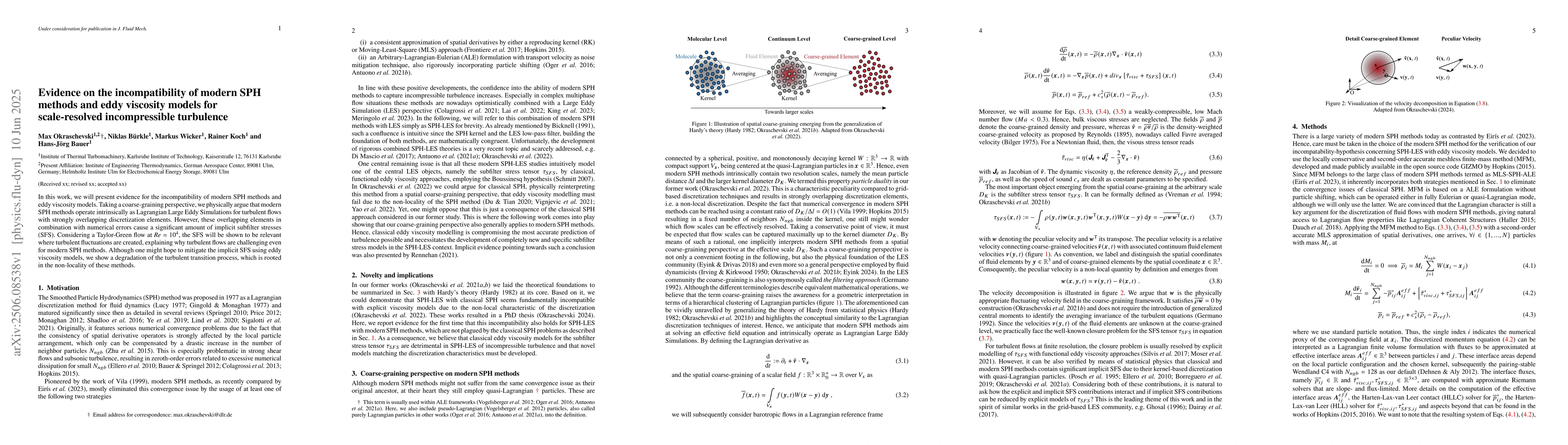 Thumbnail for Evidence on the incompatibility of modern SPH methods and eddy viscosity
  models for scale-resolved incompressible turbulence