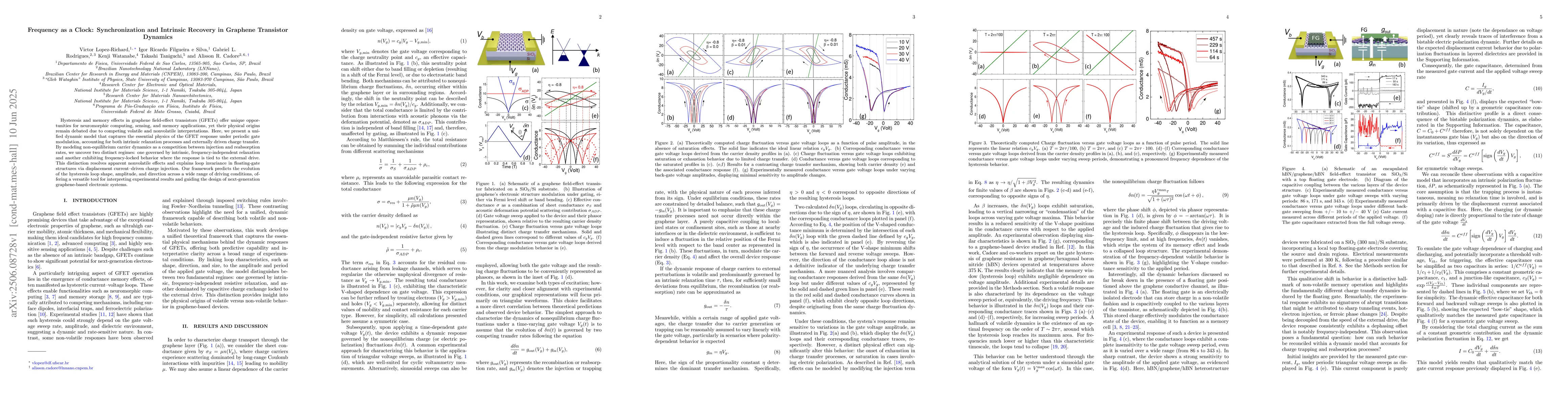 Thumbnail for Frequency as a Clock: Synchronization and Intrinsic Recovery in Graphene
  Transistor Dynamics