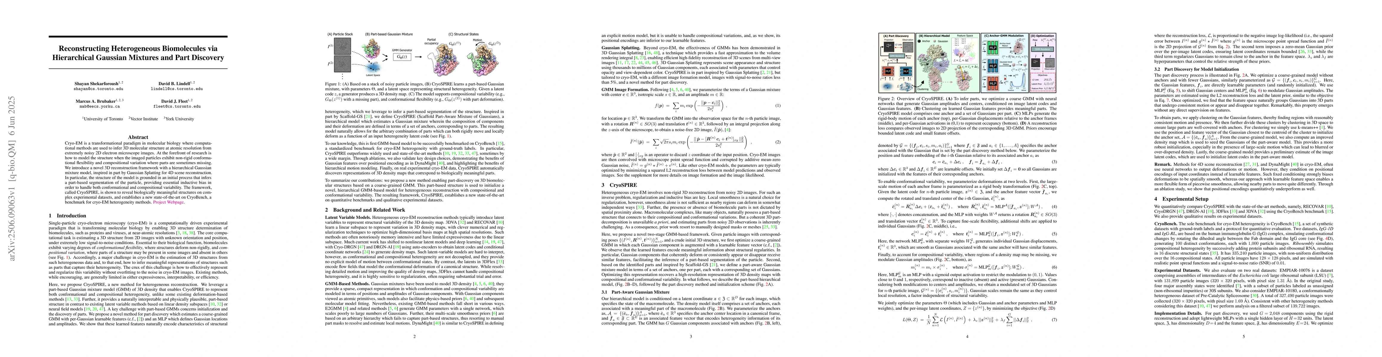 Thumbnail for Reconstructing Heterogeneous Biomolecules via Hierarchical Gaussian
  Mixtures and Part Discovery