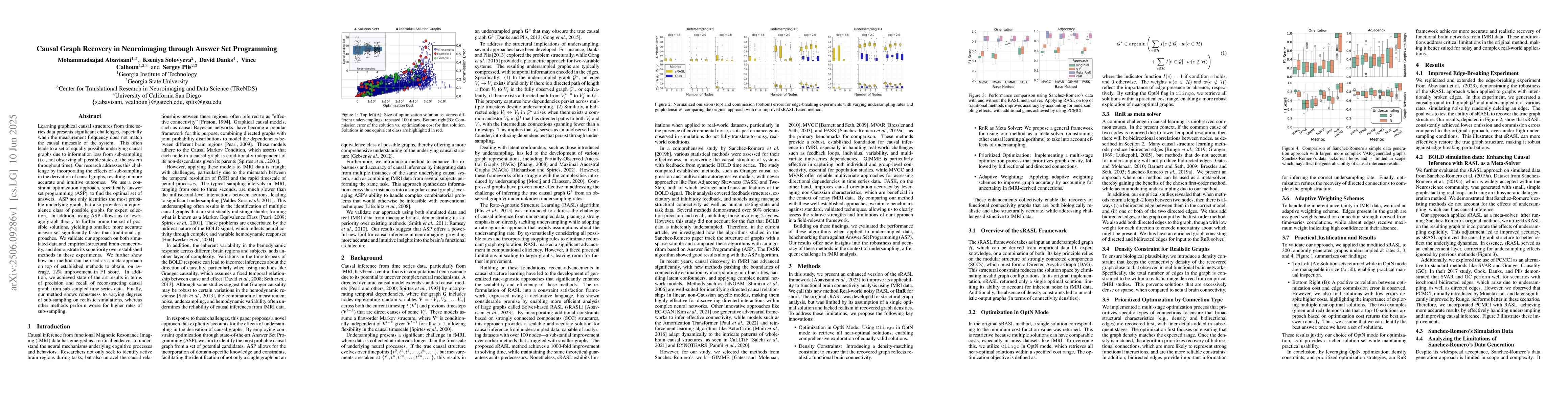 Thumbnail for Causal Graph Recovery in Neuroimaging through Answer Set Programming