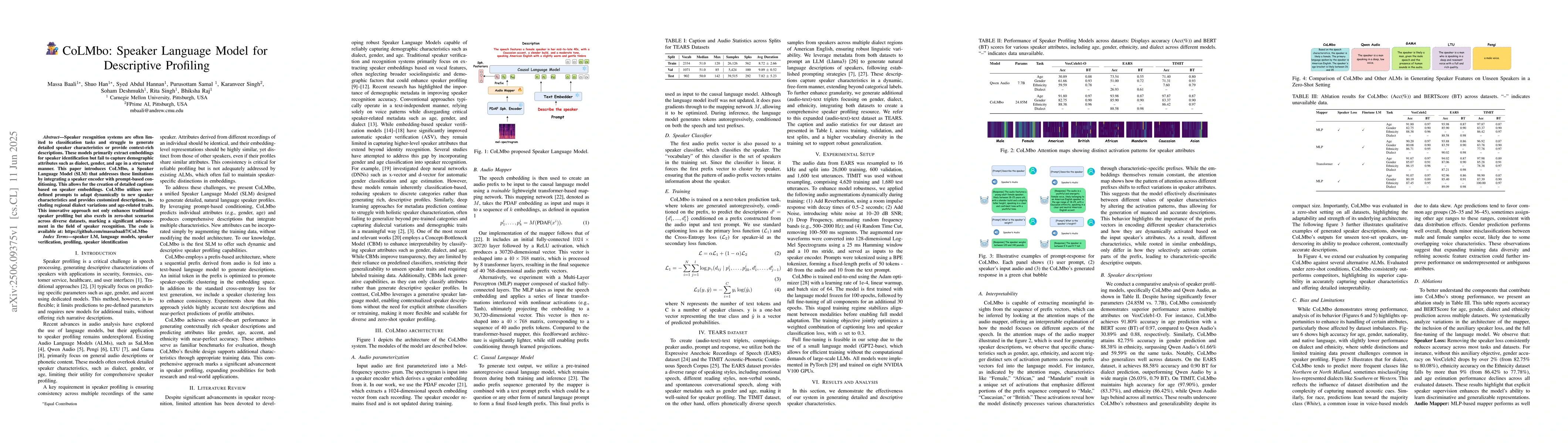 Thumbnail for CoLMbo: Speaker Language Model for Descriptive Profiling